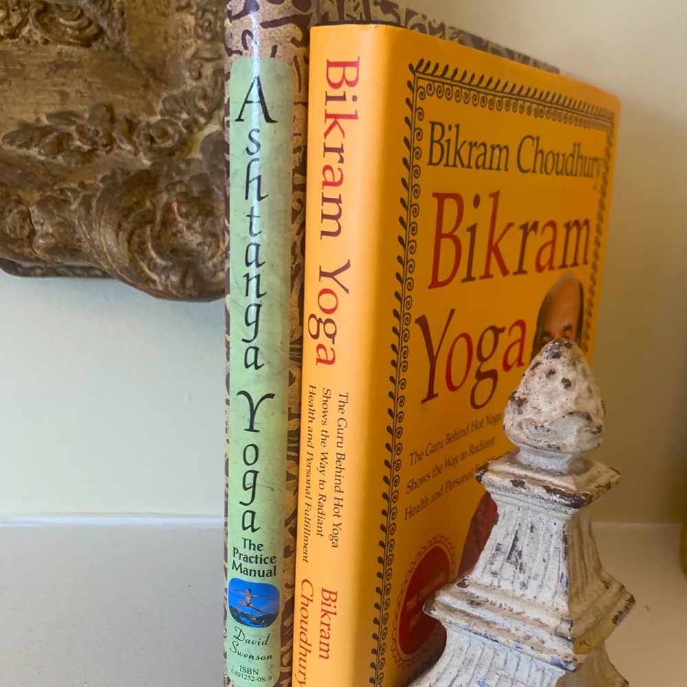 2 Bikram Yoga Hard Cover Books